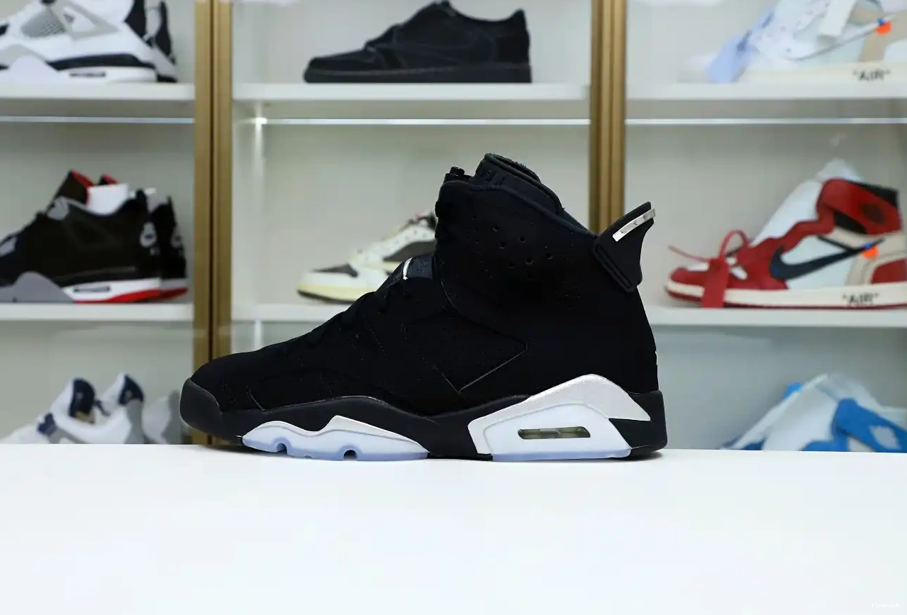 CHROME JORDAN 6 AIR 0406